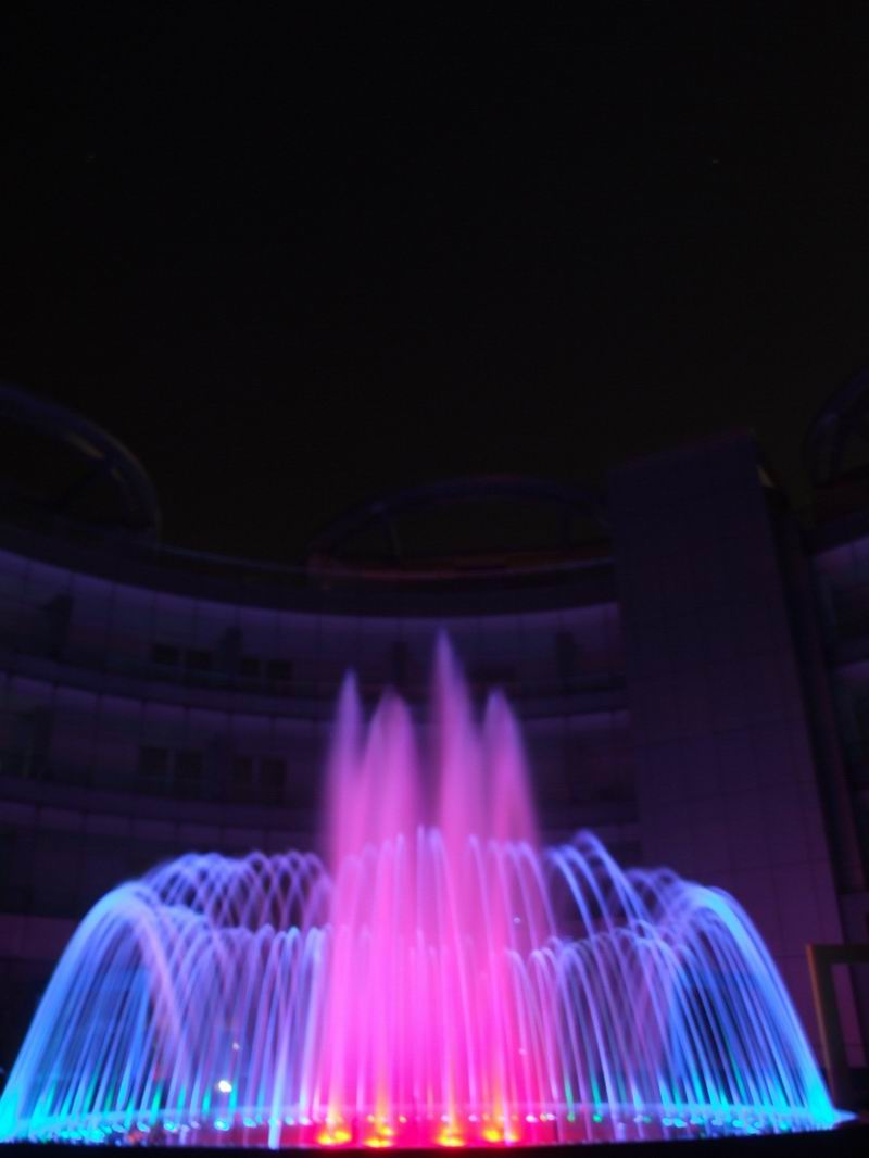 上海金山化工孵化基地音乐喷泉工程